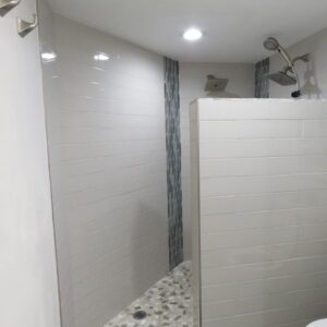 Master Shower Privacy Wall (Custom)