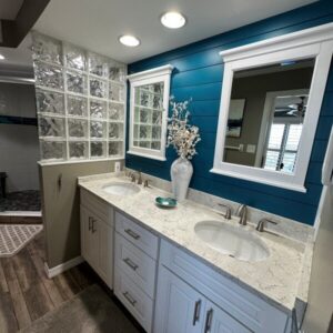 423 Master Bathroom Double Vanity
